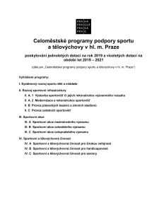 3400855_Celoměstské programy podpory sportu a tělovýchovy v hl. m. Praze 2019 - 2021
