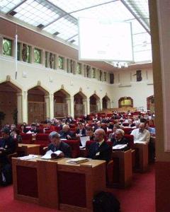 28.3.2007 - Seminář e-Praha - výzvy a příklady řešení se koná ve Velkém sále Nové radnice na Mariánském nám.
