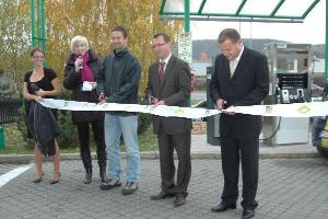 11.11.09-Otevření nové plnící stanice CNG v Hodkovičkách