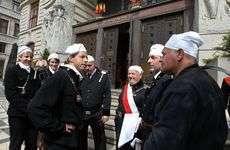 10.5.2010 - Setkání primátora Bém s nejstarším pražským kominíkem