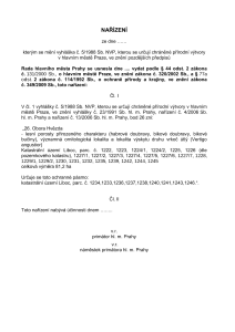Úplné znění nařízení, kterým se mění vyhláška č. 5/1988 Sb. NVP