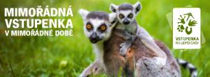 vstupenka fanouška Zoo Praha v mimořádné době