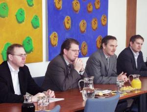 Ze setkání Mgr. Halové s islandskou delegací