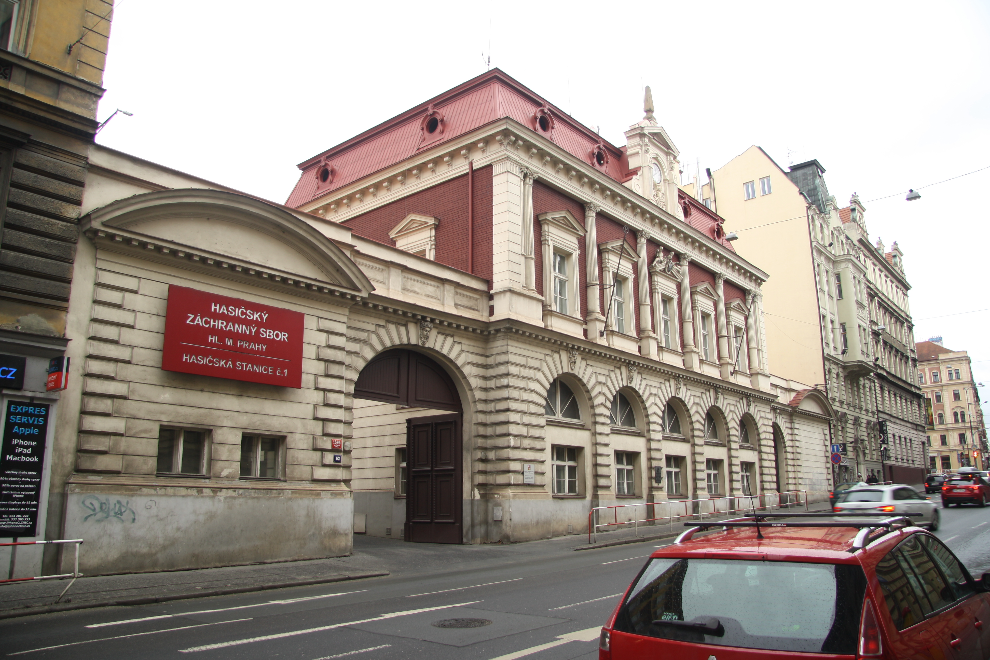 Hasičská stanice v Sokolské ulici