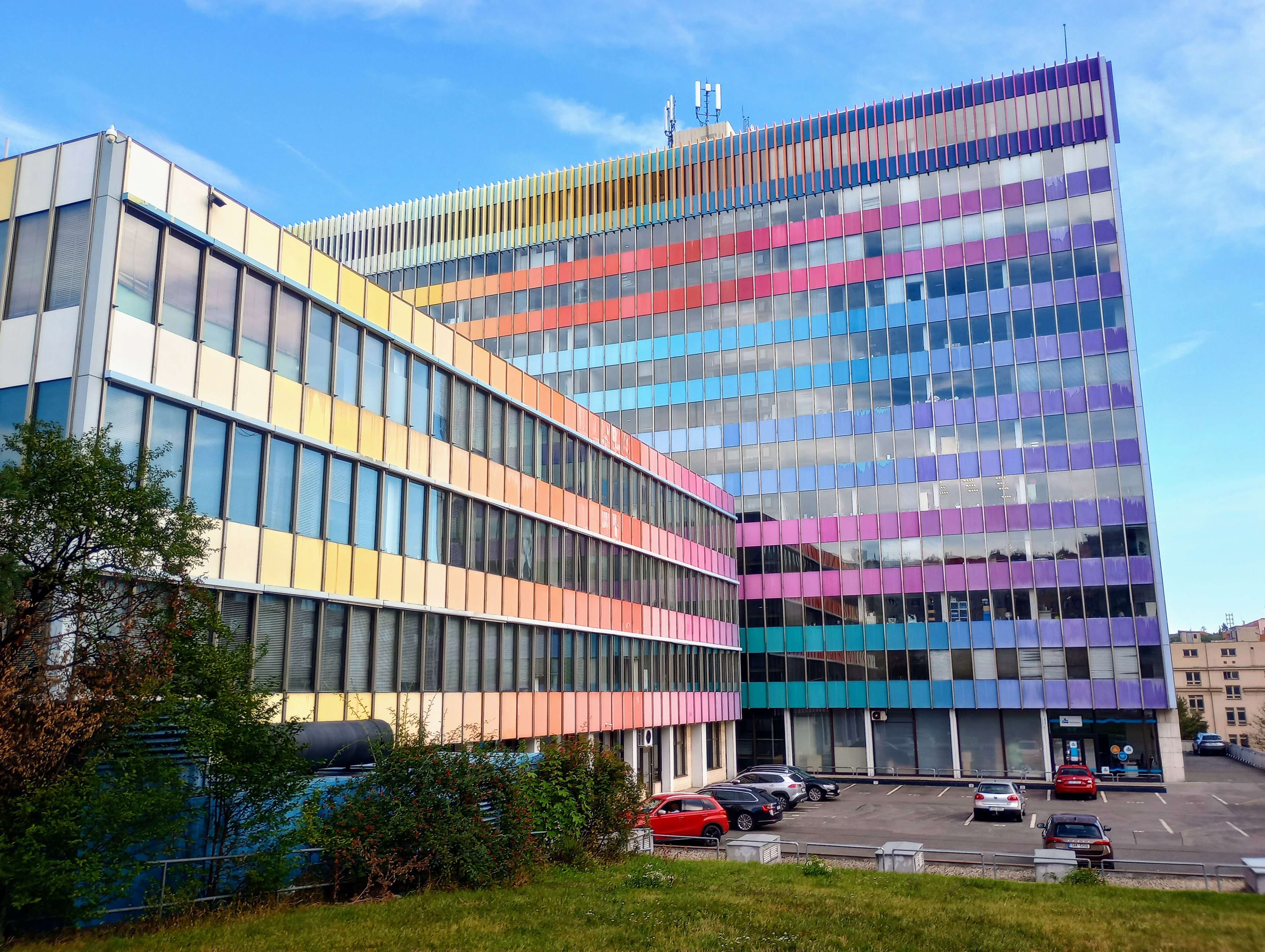 Kodaňská 1441 Současný stav objektu Kodaňská 4D Center