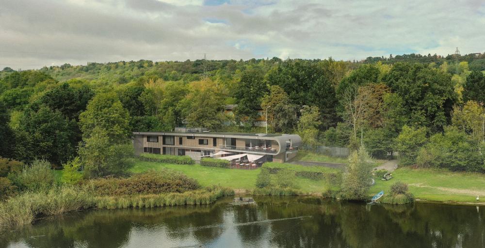 Koupaliště Motol - vizualizace