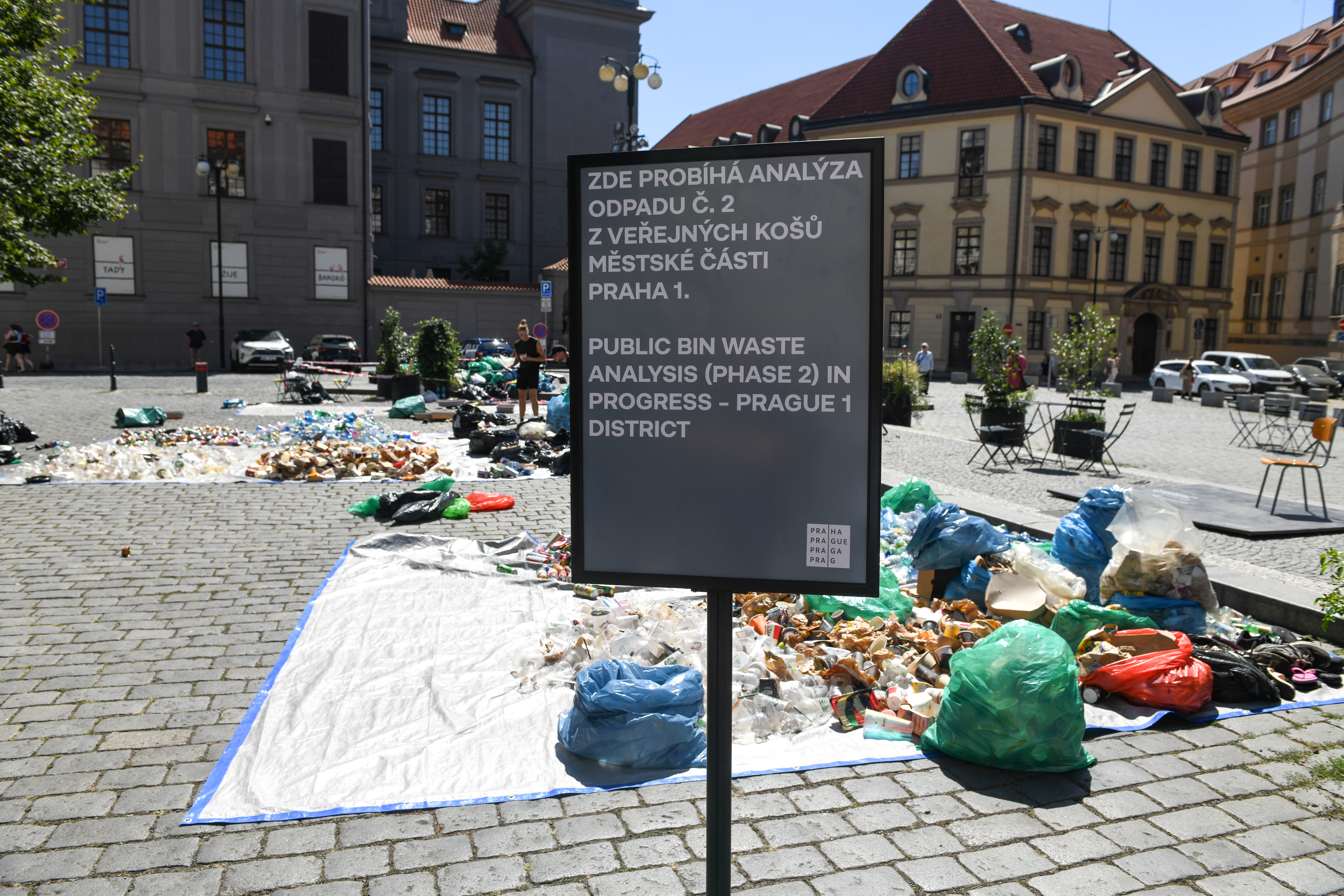 Z dnešní akce na Mariánském náměstí