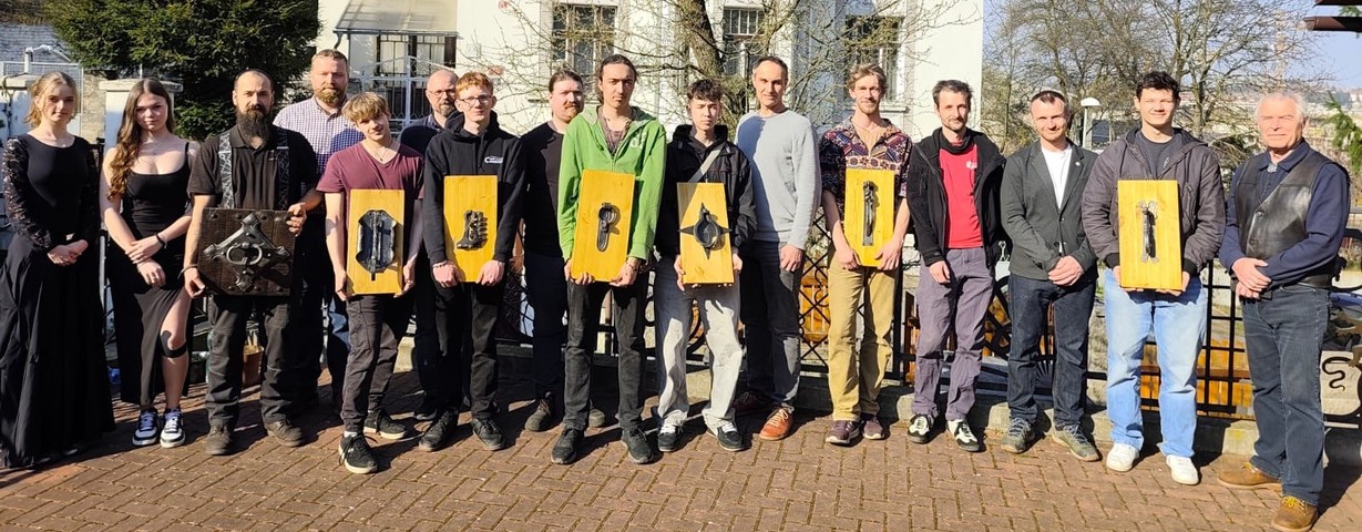 Soutěžící v oboru Kovář