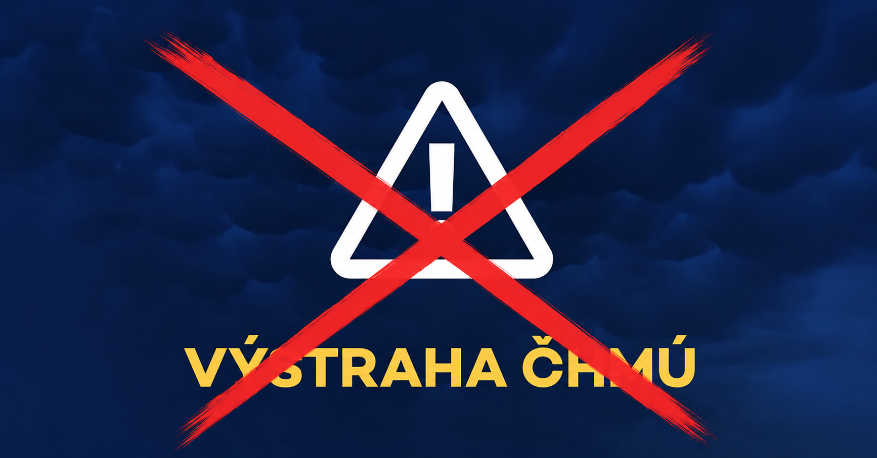 Výstraha ČHMÚ ukončena