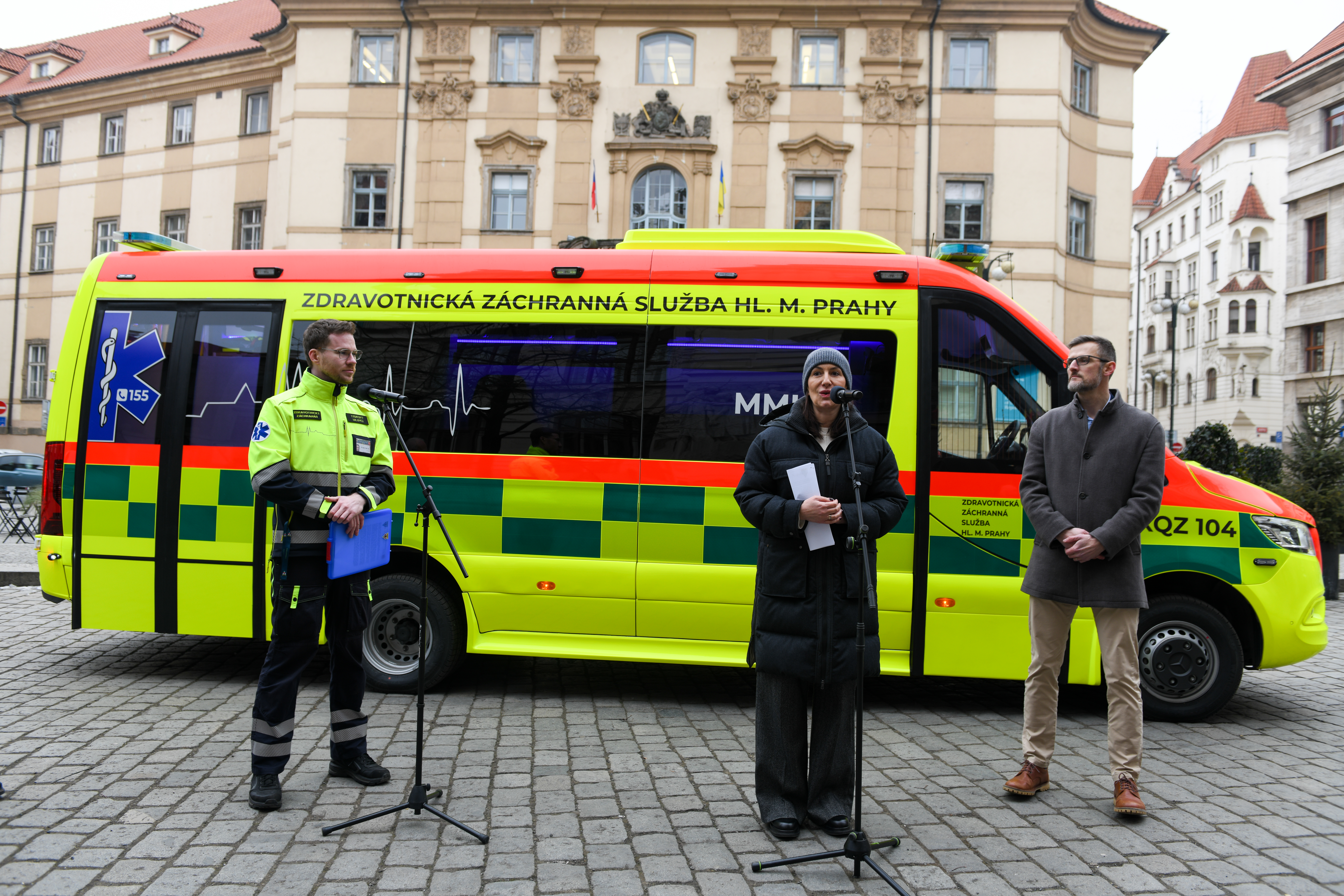 Nový evakuační speciál EVA pražské záchranky