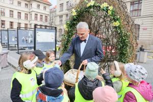 Ze zahájení Velikonoc na Mariánském