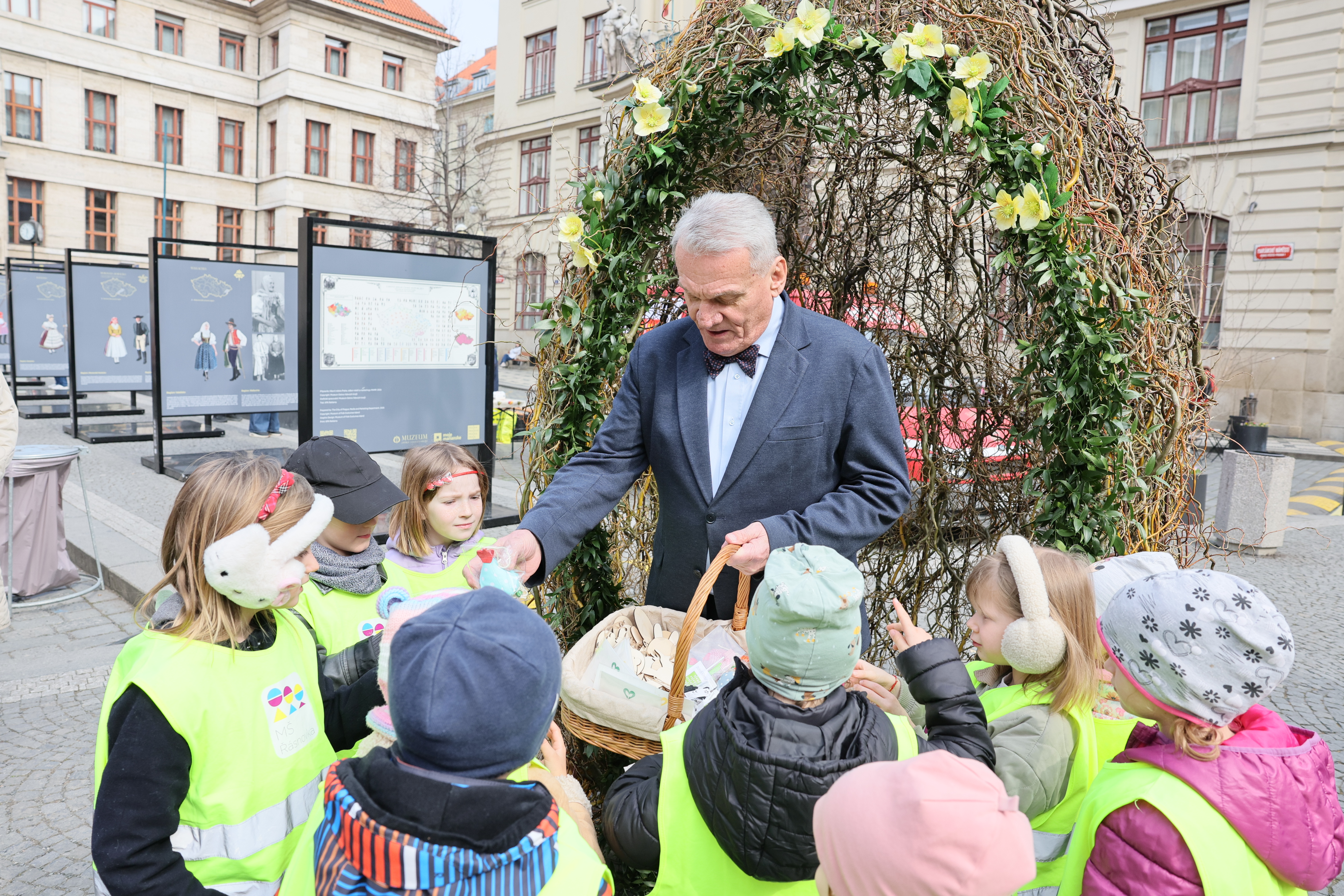 Ze zahájení Velikonoc na Mariánském