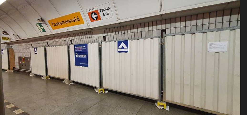 Ilustrační foto - stanice metra B Českomoravská