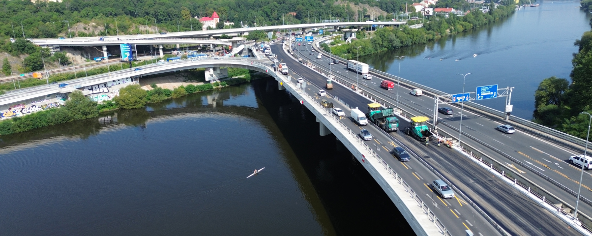 Barrandovský most 2024