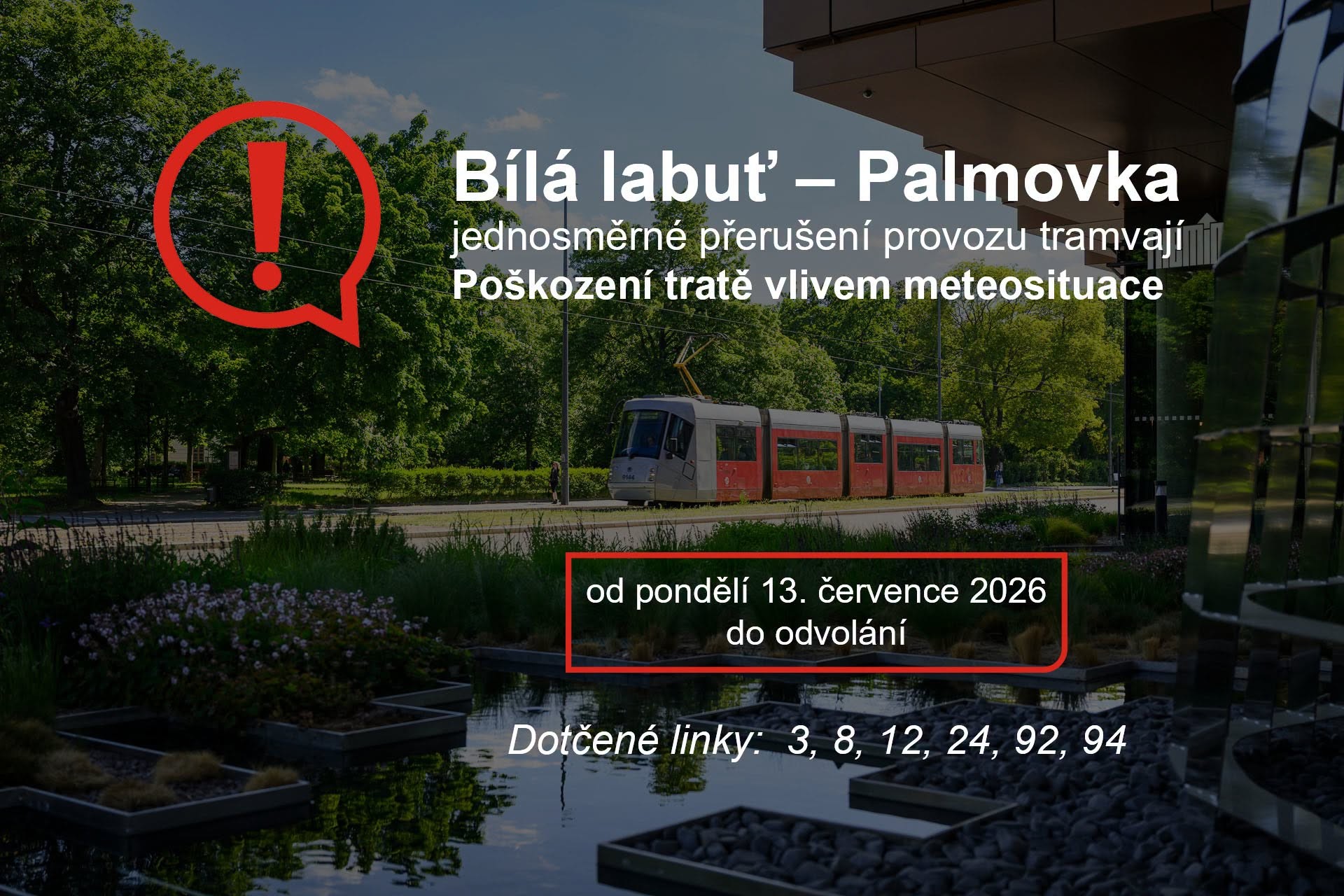 Vizuál k dopravnímu opatření