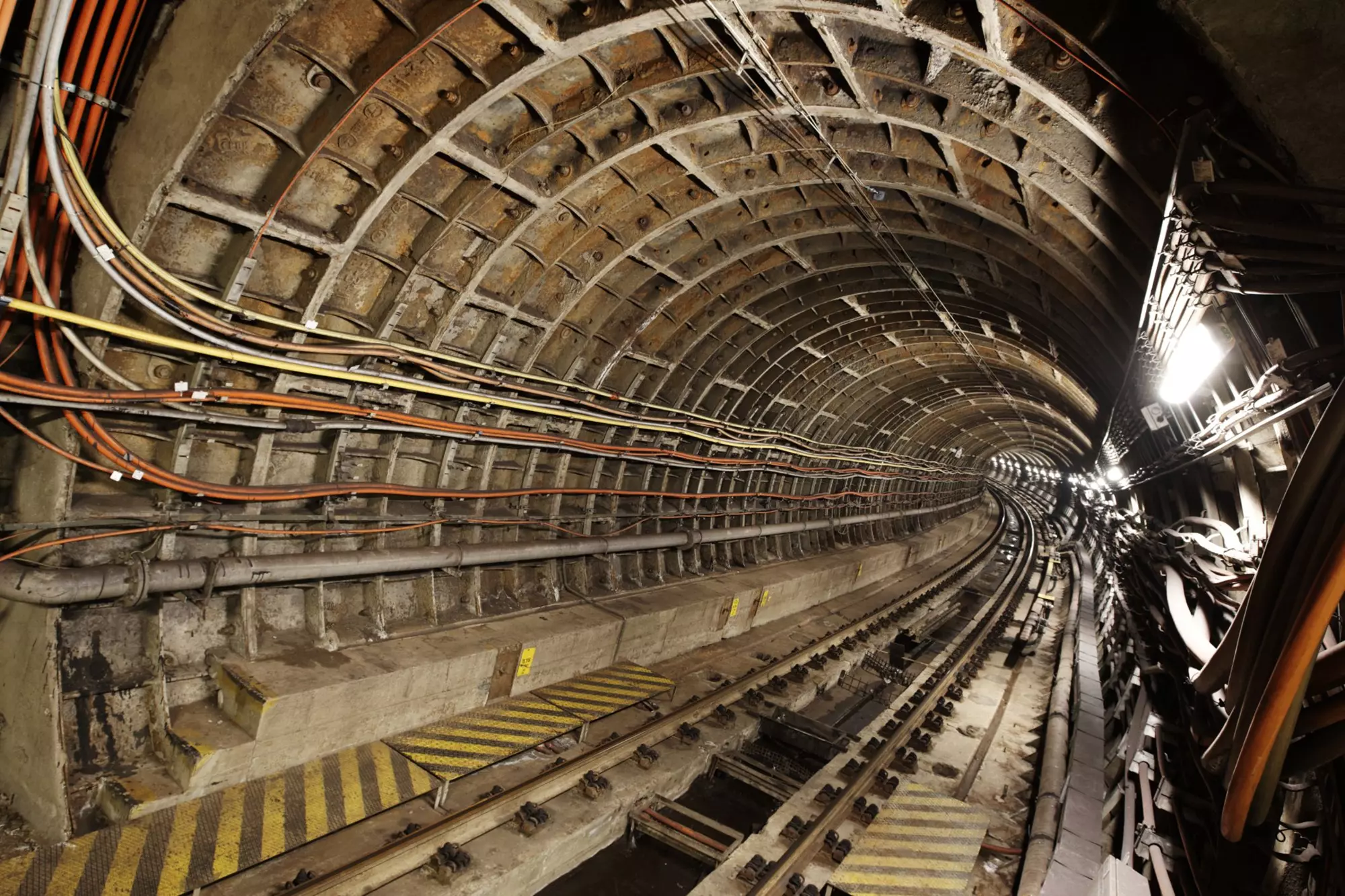 Ilustrační foto Tunel pražského metra