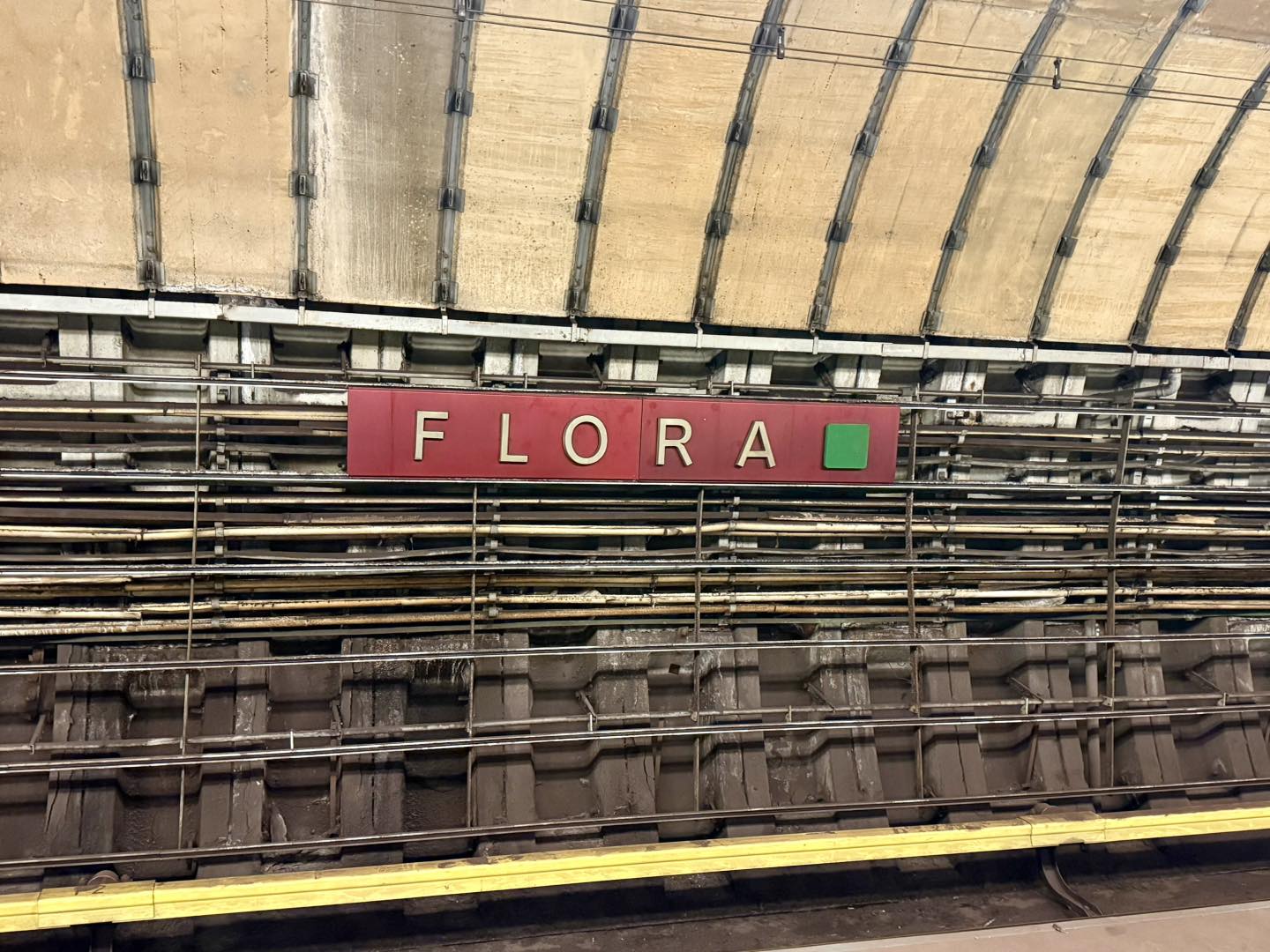 Ilustrační foto - stanice metra A Flora