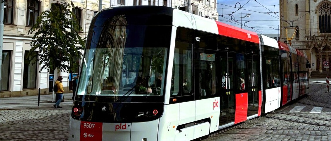 Ilustrační foto - tramvaj na Strossmayerově náměstí