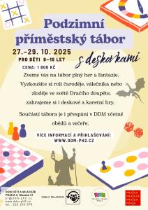 PR_Podzimní příměstský tábor s deskovkami