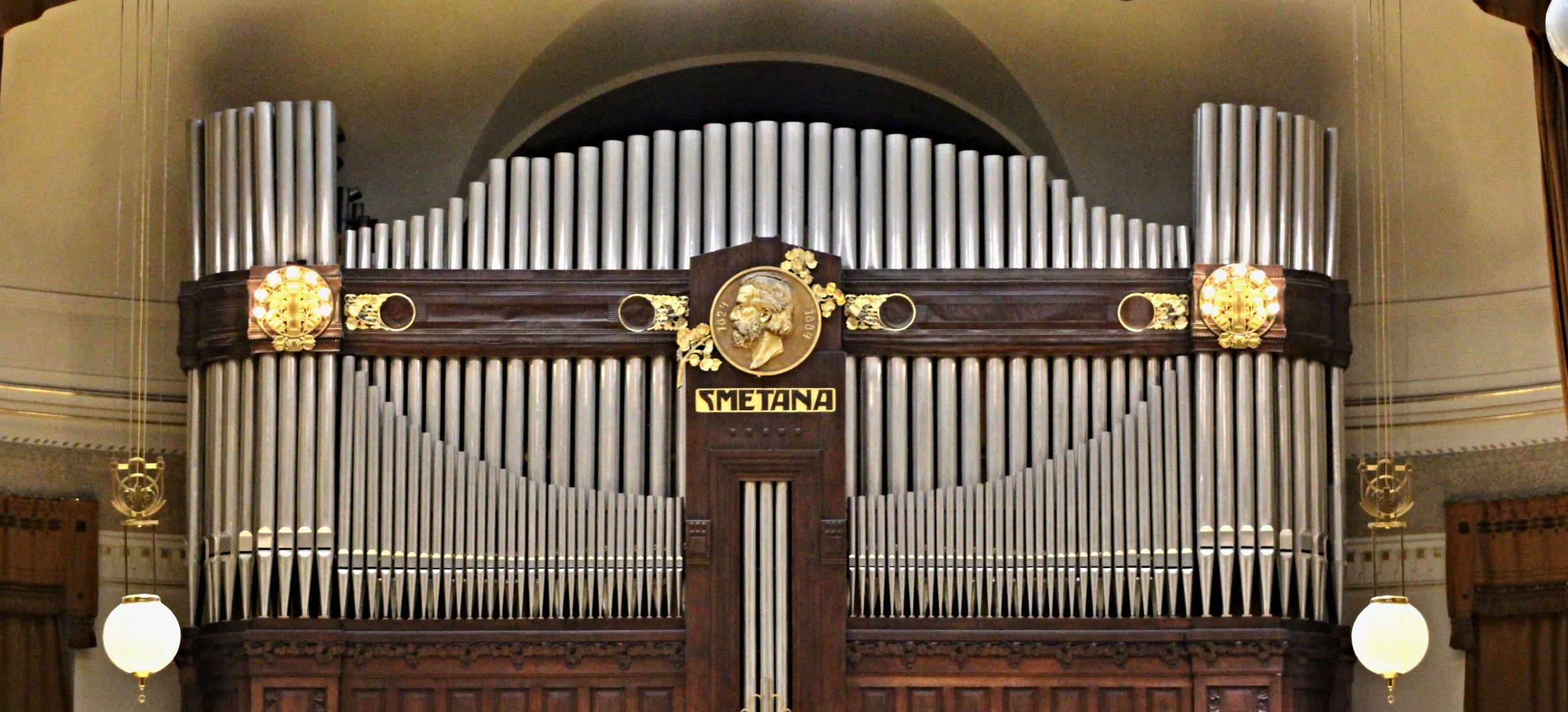 Varhany - Smetanova síň Obecního domu