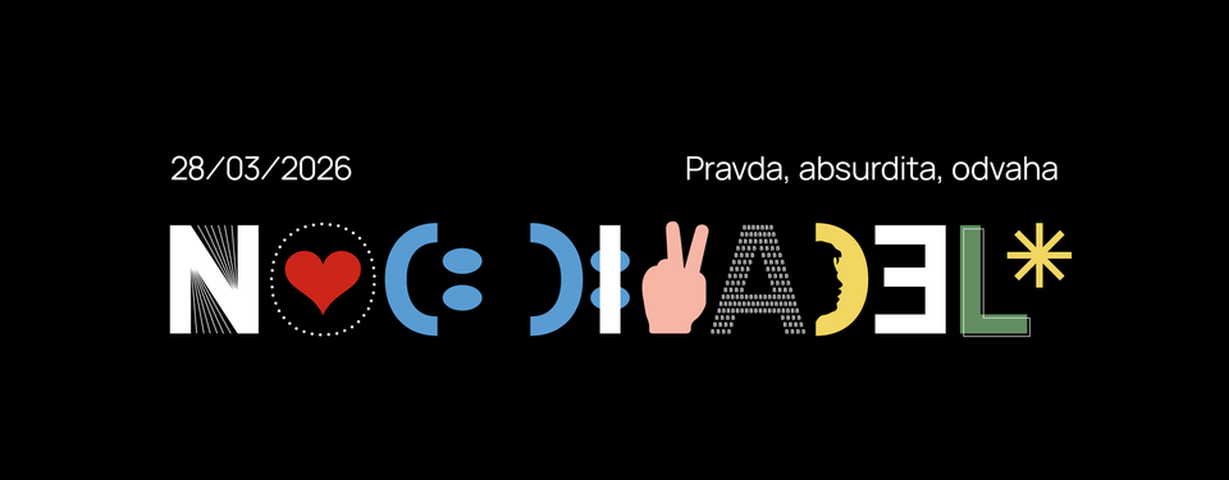 Vizuál Noc divadel 2026