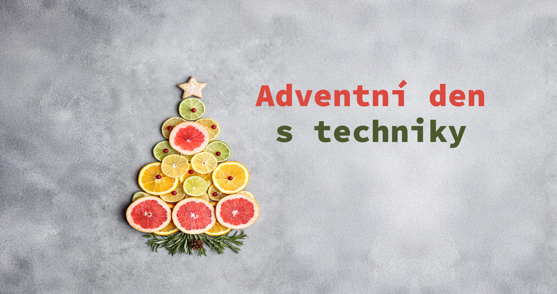 Adventní den s techniky.