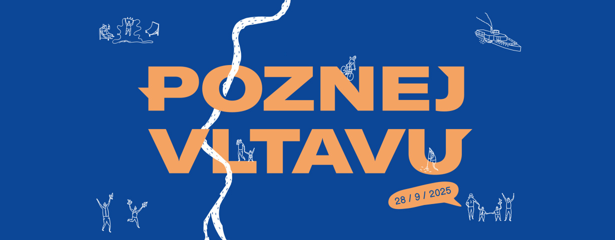 Vizuál festivalu Poznej Vltavu
