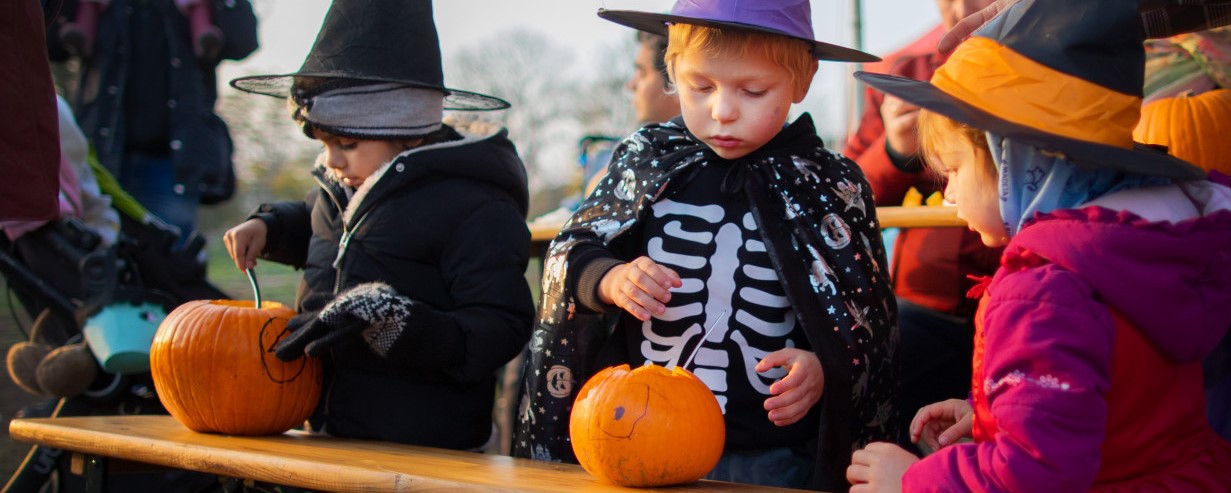 Halloween v Botanické zahradě Praha