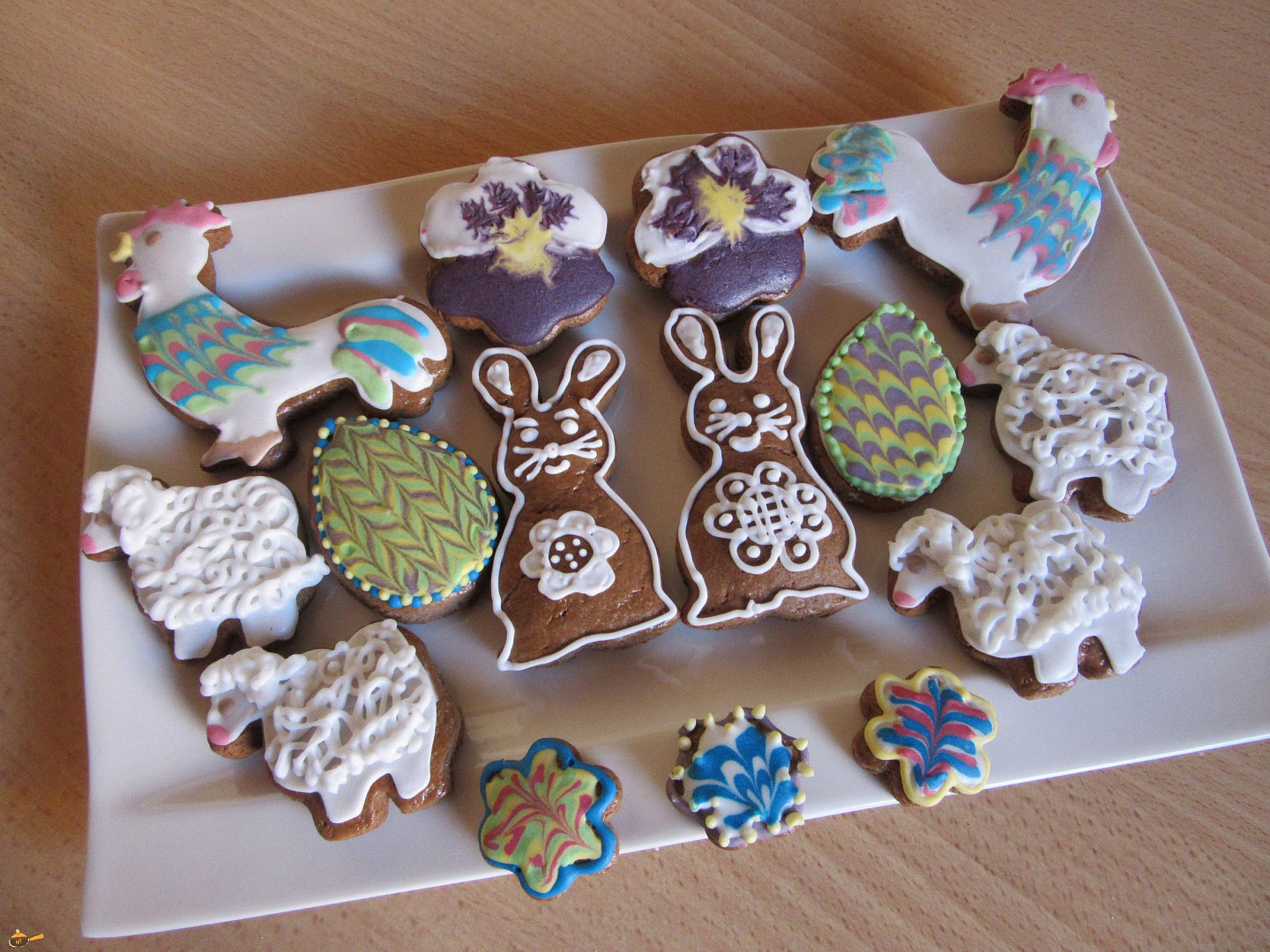 Ilustrační foto - velikonoční perníčky