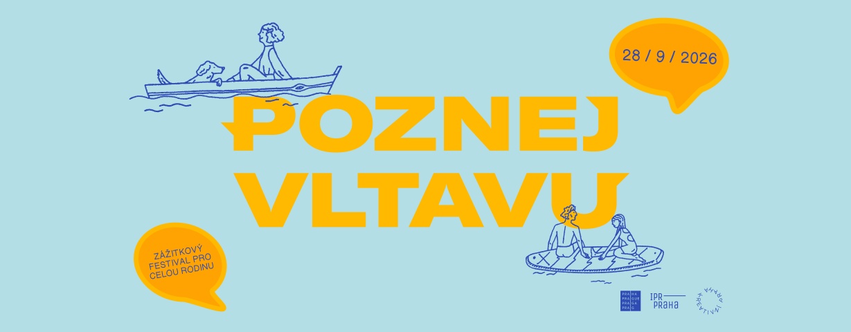 Vizuál akce Poznej Vltavu