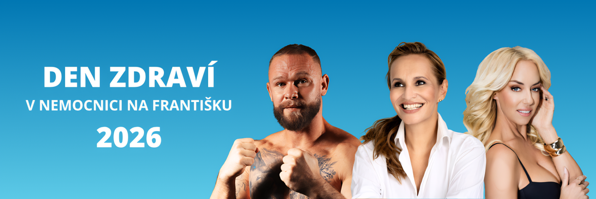 Vizuál k akci Den zdraví v Nemocnici na Františku