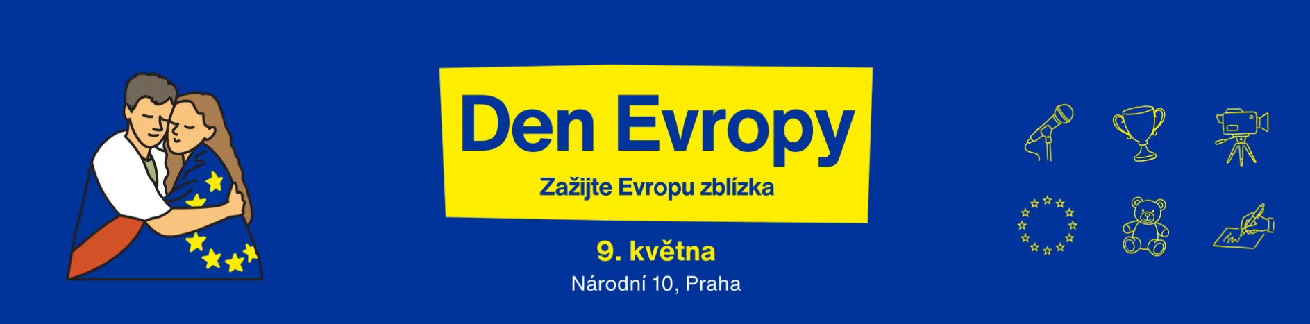 vizuál k akci Den Evropy 2026