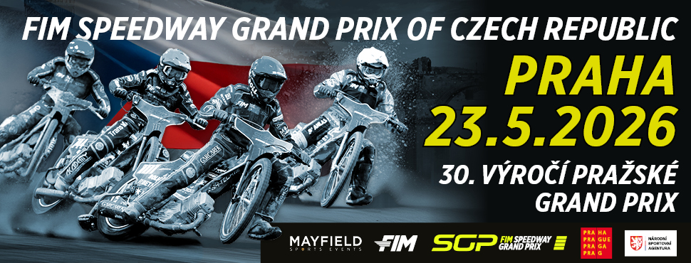 Vizuál letošního ročníku FIM Speedway Grand Prix