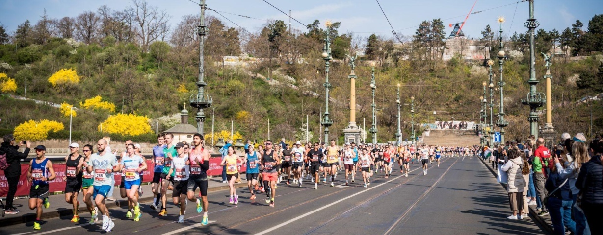Z loňského ročníku půlmaratonu Praha 