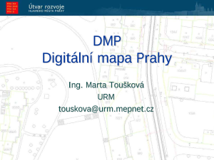 Digitální mapa Prahy