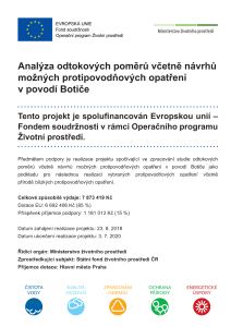 3046596_Analýza odtokových poměrů včtně návrhuů možnýxh protipovodňových opatření v povoedí Botiče