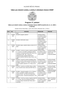 Pozvanka_17-PROGRAM_jednání_výboru_ZHMP