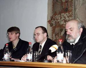 FOTO z TK ke &#34;Kulturním dnům Sarajeva v Praze&#34;, které se zúčastnil radní Igor Němec a ministr kultury a sportu kantonu Sarajevo Gradimir Gojer(vpravo)