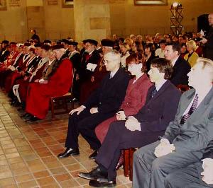 Jako jeden z čestných hostů byl na inauguraci rektora a děkanů ČVUT uvítán i pražský primátor MUDr. Pavel Bém.