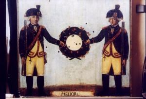 Foto - Dva střelci v kroji, Meliori, 1790