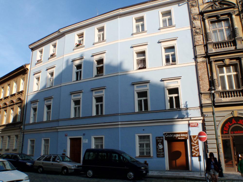 03_dům Truhlářská 33  se vchodovými dveřmi