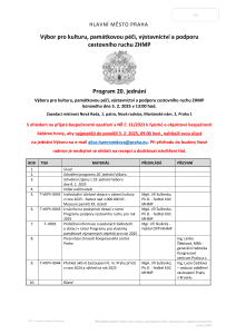 Pozvanka_20-PROGRAM_jednání_výboru_ZHMP_5-2-2025