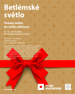 Vizuál akce betlemské světlo 2024