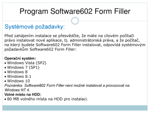 instalace_Software602_Form_Filler