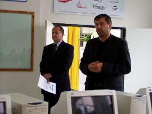 498330_6.9.2006 &#8211; Radní hl.m. Prahy Jan Štrof dnes odpoledne slavnostně otevřel novou počítačovou učebnu za více než čtyři miliony korun ve Střední průmyslov...