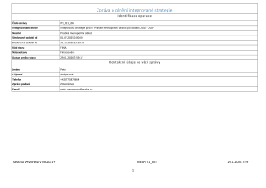 Zpráva o plnění ISg 2021-2027 - výroční 2025