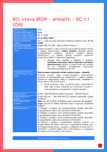 80.výzva_eHealth (ČR)_aktualizováno