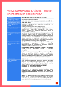 Rozvoj energetických společenství (KOMUNERG)_č. 1_2025