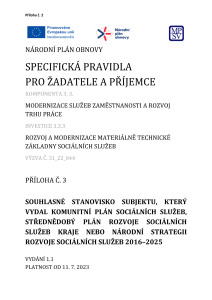 Příloha č. 2 k zápisu z jednání Komise Rady hl. m. Prahy pro plánování a financování sociálních služeb ze dne 5. 2. 2024