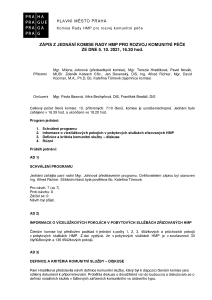 3324954_Zápis z jednání Komise Rady hl. m. Prahy pro rozvoj komunitní péče ze dne 5. 10. 2021